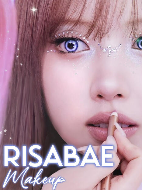 Jiwoo with Risabae makeup Jiwoo with Risabae makeup